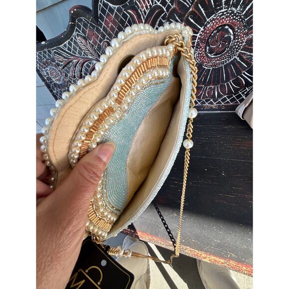 Mary Frances Seaside Beaded Crossbody Handbag - Picture 9 of 11
